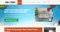Desktop Screenshot of foodtruckr.com