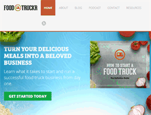 Tablet Screenshot of foodtruckr.com